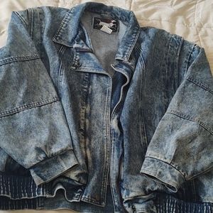 Acid washed jacket